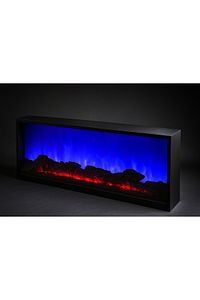 Elektrikli Şömine 85 X 25 Cm Renk Modlu Ses Sistemli Kumandalı ürün fotoğrafı