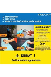 Kedi Eğitim Bandı, Mobilyalar Için Tırmalamaya Karşı Önleyici, %100 Şeffaf, Non-toxic, 10cm X 10m ürün fotoğrafı