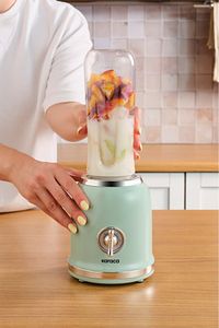 Retro Personal Kişisel Smoothie Blender Green ürün fotoğrafı