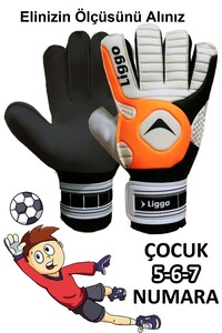 Reflex Çocuk Kaleci Eldiveni Bilek Bandajlı 5-6-7 Numara ürün fotoğrafı