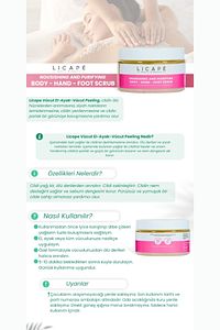 Besleyici Ve Arındırıcı Vücut - El - Ayak Peeling 250ml ürün fotoğrafı