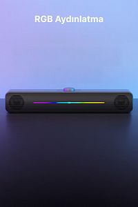 E-3544 Telefon Bilgisayar Tablet Rgb Stereo Usb Hoparlör Soundbar ürün fotoğrafı