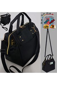 Askılı Termal Yemek Çantası Siyah ürün fotoğrafı