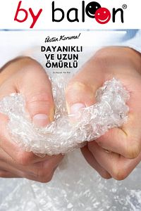 Balonlu Naylon 1 .sınıf Balonlu Poşet Patpat Havalı Naylon Pat Pat Ambalaj Pat Pat - 50cm X 50metre ürün fotoğrafı