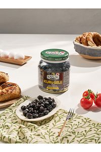 Kuru Sele Siyah Zeytin 1 Kg ürün fotoğrafı