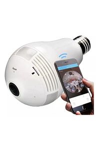 SıhıShop Ampul Şeklinde Kablosuz Panoramik İp Kamera 1080055 ürün fotoğrafı