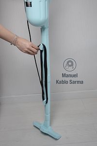 Pratıc-s P1200 Toz Torbasız Dikey Süpürge Mavi ürün fotoğrafı