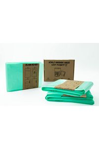 16l Çöp Kutuları Ile Uyumlu 2250 Bebek Bezi Kapasiteli 3 Paket Yerli Çöp Poşeti Pudra Kokulu ürün fotoğrafı
