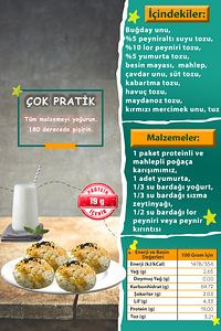 Yumurtalı ve Peynirli Poğaça Karışımı 242 gram ürün fotoğrafı