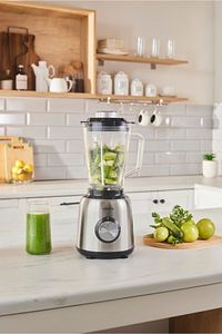 Inox 1.5 Lt Cam Hazneli Smoothie Blender ürün fotoğrafı