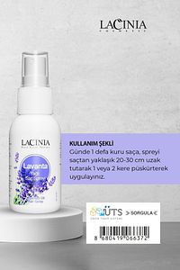 Lavanta Yağlı Saç Spreyi 50 ml ürün fotoğrafı