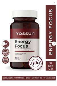ENERGY FOCUS Kore Ginsengi İçeren Yumuşak Kapsül Takviye Edici Gıda ürün fotoğrafı