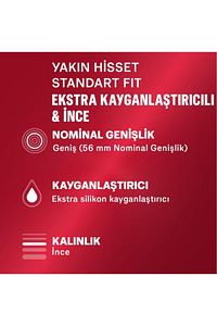 Yakın Hisset 30'lu Ince Prezervatif ürün fotoğrafı