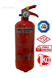 1 Kg Yangın Söndürücü - Ce & Tse Belgeli - Tüvtürk Uyumlu - Araç Tip Onaylı -nisan Ayı Üretim ürün fotoğrafı