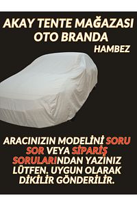 Tüm Araçlara Uyumlu Olarak Dikilir Oto Branda Yazlık Amerikan Bezi Türü ürün fotoğrafı