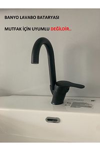 Siyah Lavabo Bataryası ürün fotoğrafı