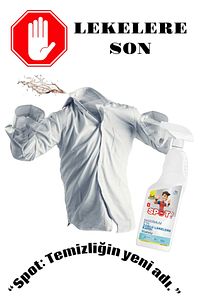 Leke Çıkarıcı 2 Adet Ultra Etki Spot Clean Remover Forte ( Lekelere Stop ) ürün fotoğrafı