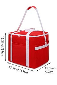 Kamp Piknik Termos Çanta 30 Litre Kırmızı 36 X 31 X 31 Cm ürün fotoğrafı