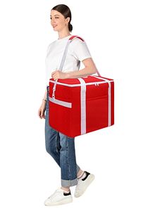 Kamp Piknik Termos Çanta 30 Litre Kırmızı 36 X 31 X 31 Cm ürün fotoğrafı