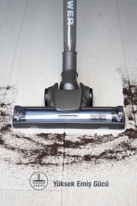 Pratic Aır Power P 1250 Antrasit Torbasız Dönebilen Turbo Başlıklı Dikey Süpürge . ürün fotoğrafı