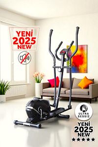 V-fit By Manyetik Eliptik Bisiklet (SESSİZ ÇALIŞIR, ELDEN NABIZ ÖLÇER) ürün fotoğrafı