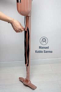 Pratıc-s P1200 Toz Torbasız Dikey Elektrik Süpürgesi Rose Gold ürün fotoğrafı