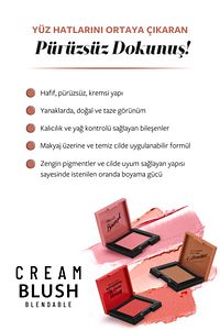 Cream Blush - Krem Allık 42 Rosery ürün fotoğrafı