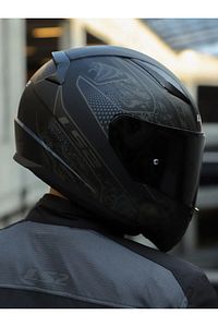 Rapıd 2 Crypt Kapalı Kask Mat Siyah ürün fotoğrafı