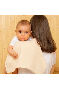 3'lü Çok Amaçlı Müslin Bez, Örtü, Battaniye Seti Unisex Renkli %100 Pamuk - 75x75 Cm ürün fotoğrafı