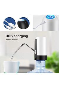 Yeni Nesil Garantili Usb Ile Şarj Edilebilir Elektrikli Otomatik Damacana Su Pompası ürün fotoğrafı