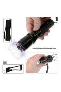 1101 Type Lıght Flashlıght (PLUS) Elektroşoklu Şarjlı Kılıflı El Feneri ürün fotoğrafı