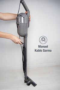 Pratic Aır Power P 1250 Antrasit Torbasız Dönebilen Turbo Başlıklı Dikey Süpürge . ürün fotoğrafı