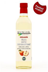 Organik Elma Suyu Konsantresi 1300gr (PESTİSİT ANALİZLİ) ürün fotoğrafı