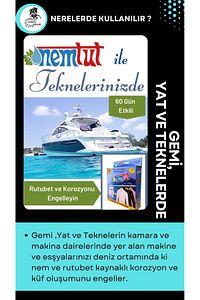 Nem Alıcı Rutubet Emici Koku Giderici Korozyon Önleyici ( 1 Kutu Içerisinde 2 Paket ) ürün fotoğrafı