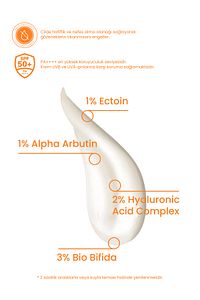 Yüz Güneş Kremi 50ml - Su Bazlı Spf 50 Ultra Koruyucu Leke Karşıtı Nemlendirici Vegan (TÜM CİLTLER) ürün fotoğrafı