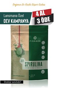 Organik Spırulına Tozu / Powder Premıum 100 gr ürün fotoğrafı