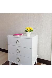 Komidin / Şifonyer 3 Çekmece Gümüş / Yatak Odası / Genç Odası / Cocuk Odası / Bebek Odası ürün fotoğrafı
