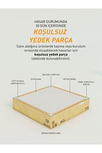 Şifonyer Parlak Beyaz 5 Çekmeceli Country Şifonyer Komodin Ahşap ürün fotoğrafı