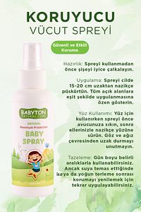 Doğal Içerikli Vücut Koruyucu Sprey ürün fotoğrafı
