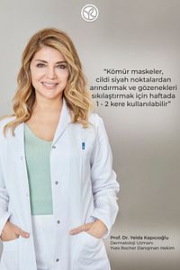Arındırıcı Siyah Nokta Karşıtı Kömür Maske-Süksinik Asit-Sebo Active Clear Botanik Kompleks-75ml ürün fotoğrafı