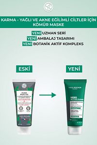Arındırıcı Siyah Nokta Karşıtı Kömür Maske-Süksinik Asit-Sebo Active Clear Botanik Kompleks-75ml ürün fotoğrafı
