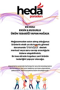 Hayal Platin Yaldız 24 Parça 6 Kişilik Porselen Yemek Takımı Kırık Beyaz ürün fotoğrafı