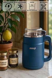 Mio Cg34 500w Paslanmaz Çelik Bıçak Kompakt Baharat Ve Kahve Öğütücü Mavi ürün fotoğrafı