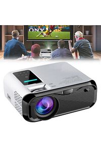 E500s Görüntü Aktarımlı 1080p Ultra Hd Hdmı 150 Inch Wifi 500 Ans Hoparlörlü Projeksiyon Cihazı ürün fotoğrafı