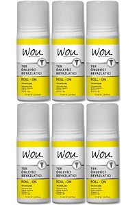 Roll-On Unisex Deodorant 75ML Ter Önleyici Beyazlatıcı (6 Lı Set) ürün fotoğrafı