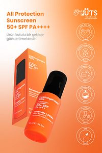 Yüz Güneş Kremi 50ml - Su Bazlı Spf 50 Ultra Koruyucu Leke Karşıtı Nemlendirici Vegan (TÜM CİLTLER) ürün fotoğrafı