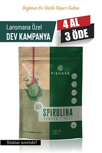 Organik Spırulına Tozu / Powder 50 gr ürün fotoğrafı