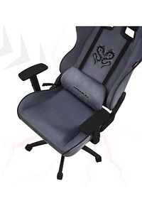 / Rio Balerion Antrasit Gri Kadife Terletmez Kumaş Gaming Oyuncu Koltuğu / 120 Kg Taşır ürün fotoğrafı