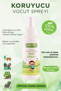 Doğal Içerikli Vücut Koruyucu Sprey ürün fotoğrafı