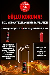 404 Magni Yangın Söndürücü Sprey 500 ml ürün fotoğrafı